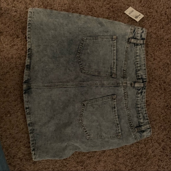 Refugee blue jean mini skirt - Picture 2 of 4